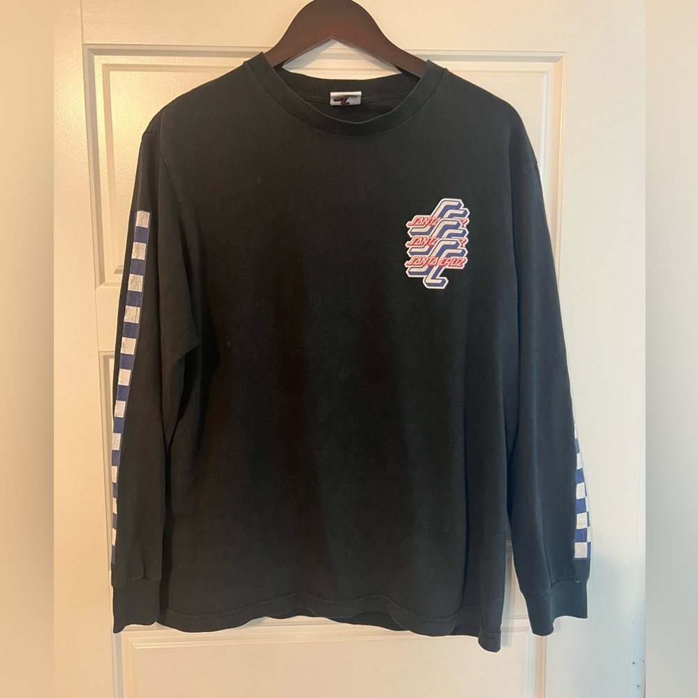 Vintage Santa Cruz Long sleeve shirt Medium